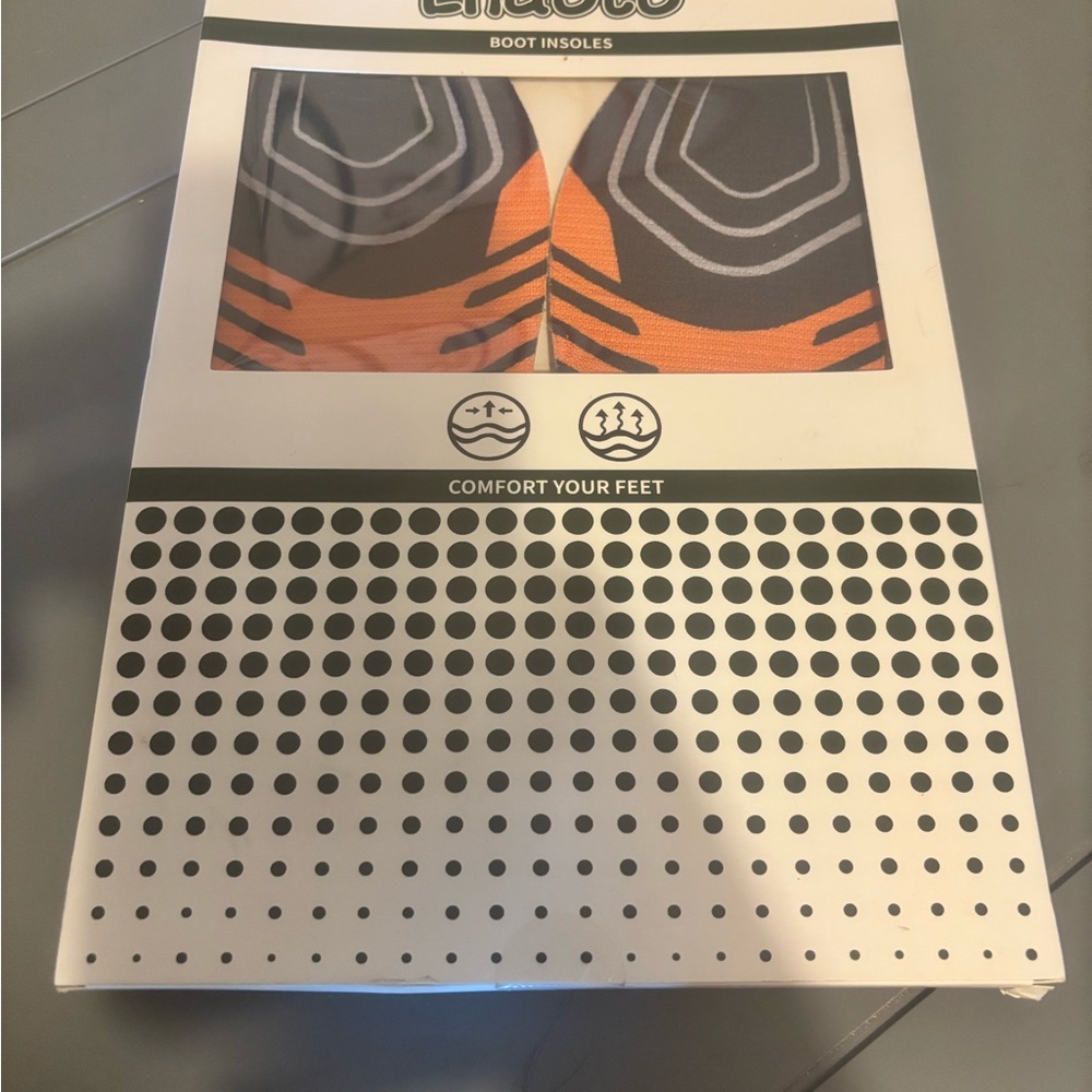 Orange Boot Insoles